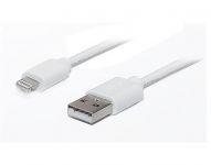Кабель REAL-EL USB - Lightning (M/M), 1 м, білий (EL123500033)