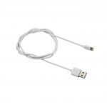 Кабель Canyon USB - Lightning (M/M) 1 м, White (CNS-MFICAB01W)