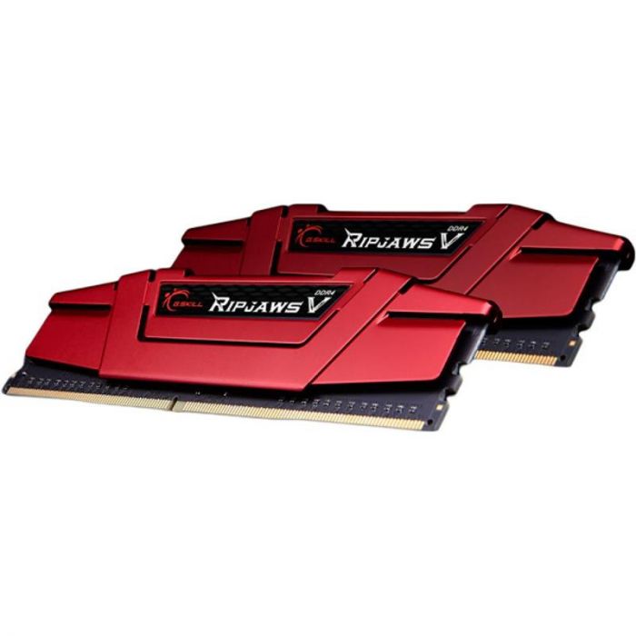 Модуль пам`ятi DDR4 2x4GB/2400 G.Skill Ripjaws V Red (F4-2400C17D-8GVR)
