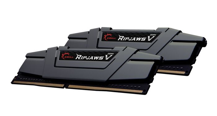 Модуль пам`ятi DDR4 2x8GB/3200 G.Skill Ripjaws V Grey (F4-3200C16D-16GVGB)