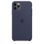 Чохол-накладка Apple Silicone Case для Apple iPhone 11 Pro Max Midnight Blue (MWYW2)