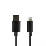 Кабель Hoco X88 Gratified USB - Lightning  (M/M), 1 м, Black (6931474783301)