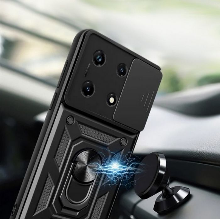 Чохол-накладка BeCover Military для Infinix Note 30 NFC (X6833B) Black (711000)