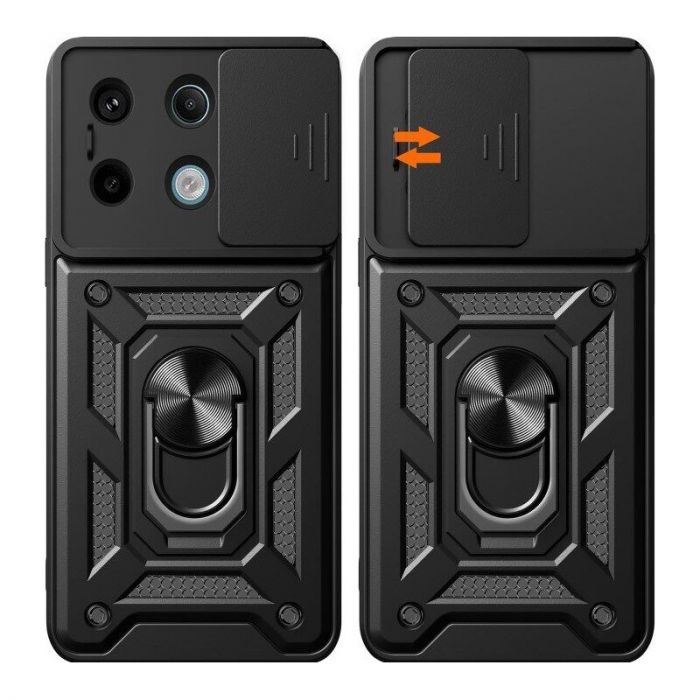 Чохол-накладка BeCover Military для Poco X6 5G Black (711006)