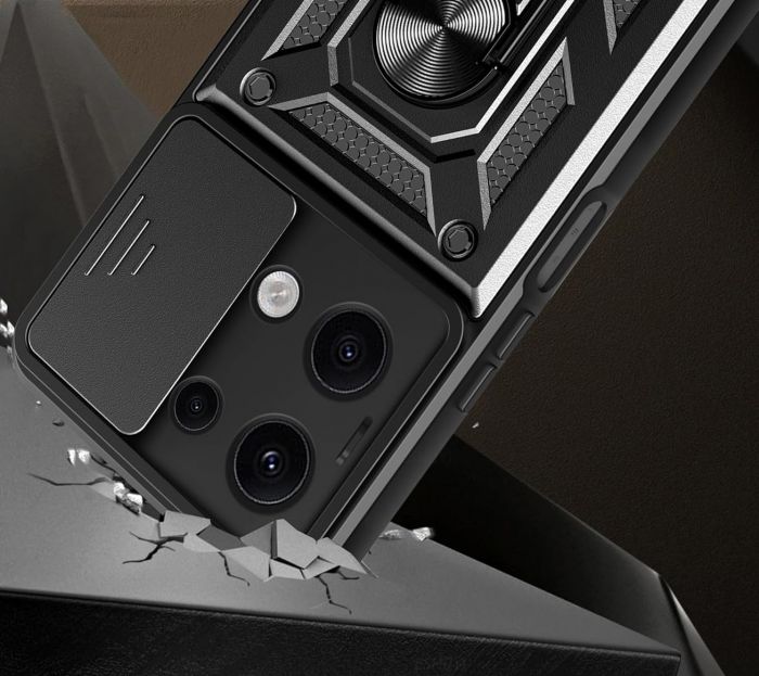 Чохол-накладка BeCover Military для Xiaomi Redmi Note 13 5G Black (711030)