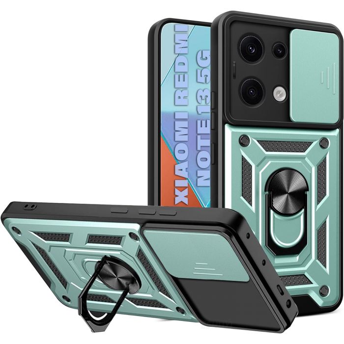 Чохол-накладка BeCover Military для Xiaomi Redmi Note 13 5G Dark Green (711032)