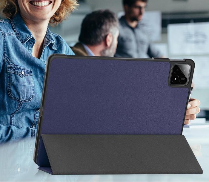 Чохол-книжка BeCover Smart Case для Xiaomi Pad 6S Pro 12.4" Deep Blue (711084)