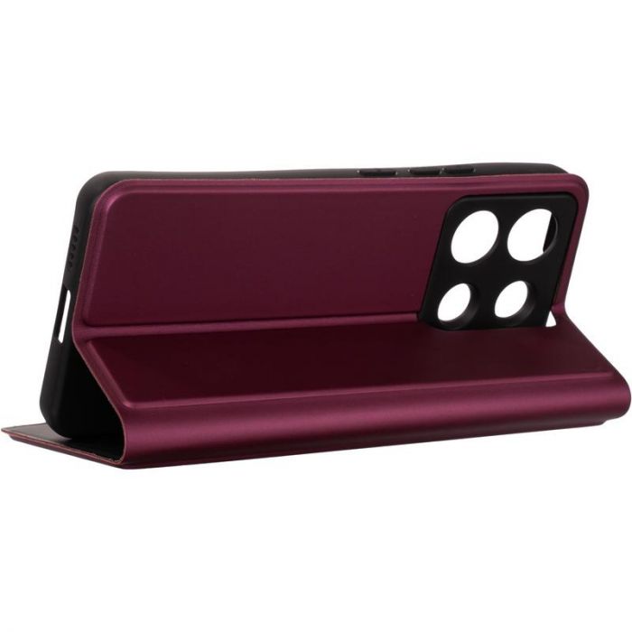 Чохол-книжка BeCover Exclusive New Style для Xiaomi Redmi Note 13 Pro 5G Red Wine (711192)