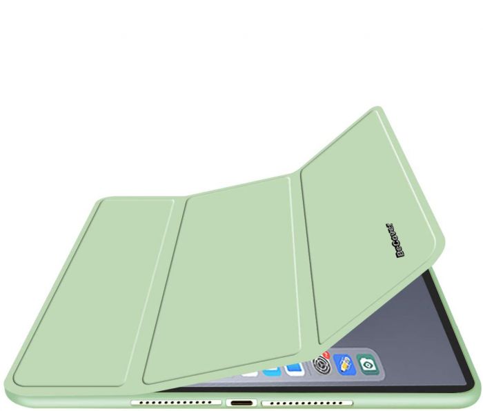 Чохол BeCover Tri Fold Soft TPU з кріпленням Apple Pencil для Apple iPad Air 11" M2 2024 Green (711402)
