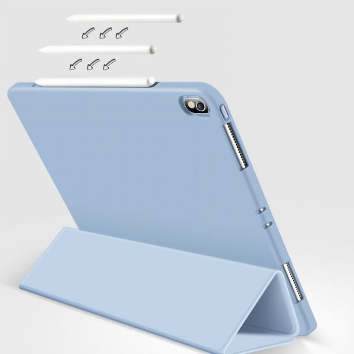 Чохол BeCover Tri Fold Soft TPU Silicone для Apple iPad Air 11" M2 2024 Light Blue (711409)