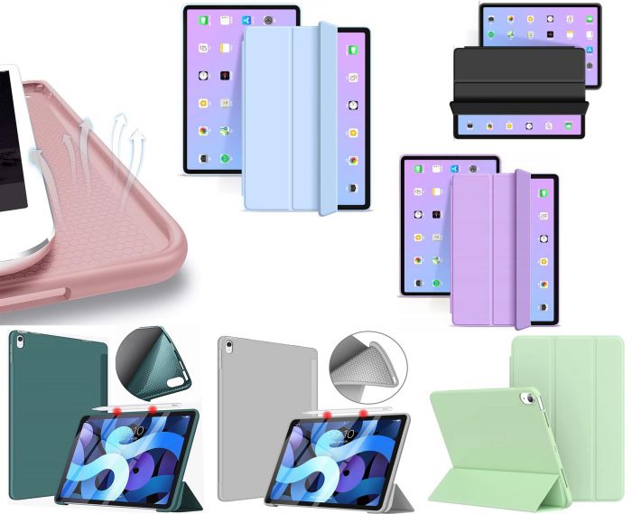 Чохол BeCover Tri Fold Soft TPU Silicone для Apple iPad Air 11" M2 2024 Purple (711411)