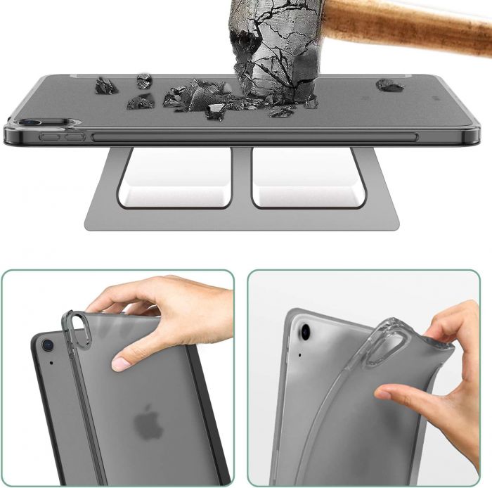 Чохол BeCover Tri Fold Hard для Apple iPad Air 11" M2 2024 Black (711412)