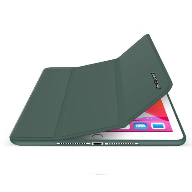 Чохол BeCover Tri Fold Soft TPU Silicone для Apple iPad Air 13" M2 2024 Dark Green (711470)