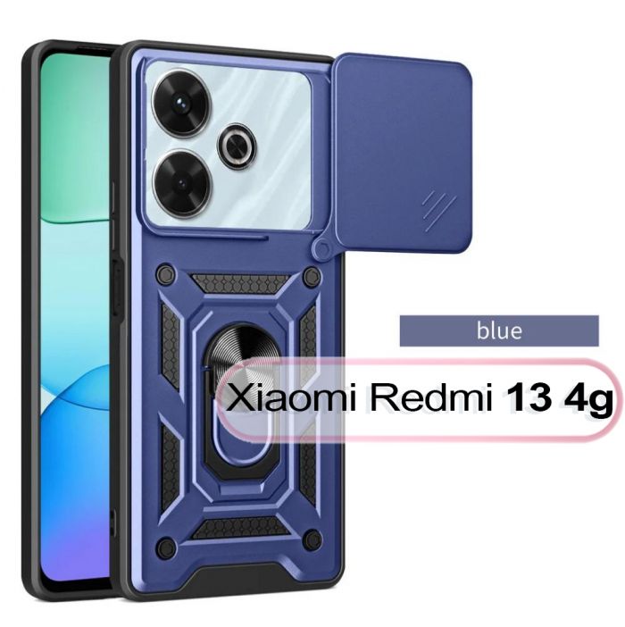 Чохол-накладка BeCover Military для Xiaomi Redmi 13 Blue (711552)