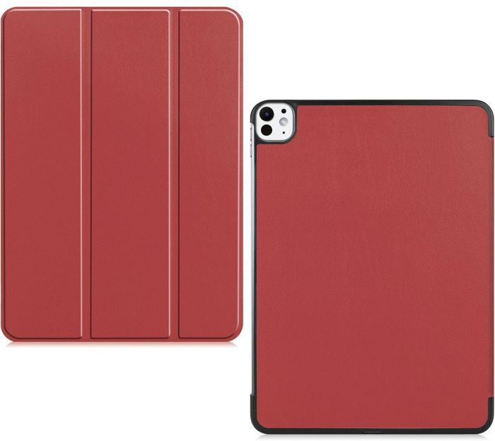 Чохол-книжка BeCover Smart Case для Apple iPad Pro 13" M4 2024 Red Wine (711647)