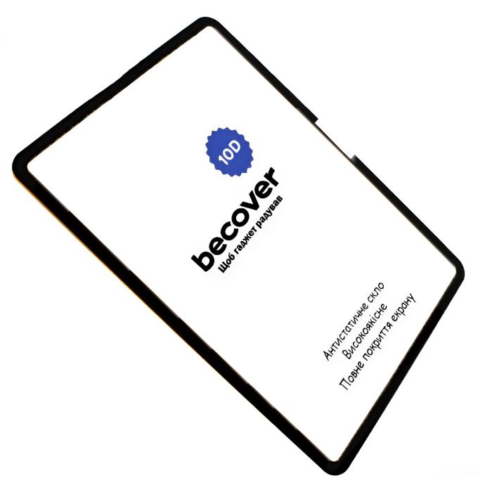 Захисне скло BeCover 10D для Apple iPad Pro 13" M4 2024 Black (711678)