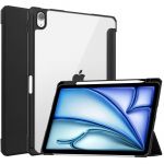 Чохол-книжка BeCover Soft Edge TPU з кріпленням Apple Pencil для Apple iPad Air 11 M2 2024 11" Black (711702)