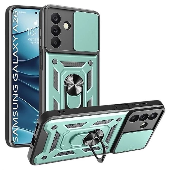 Чохол-накладка BeCover Military для Samsung Galaxy A26 SM-A266 Dark Green (712862)