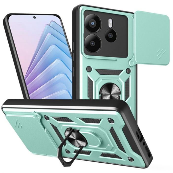 Чохол-накладка BeCover Military для Xiaomi Redmi Note 14 5G Dark Green (712868)