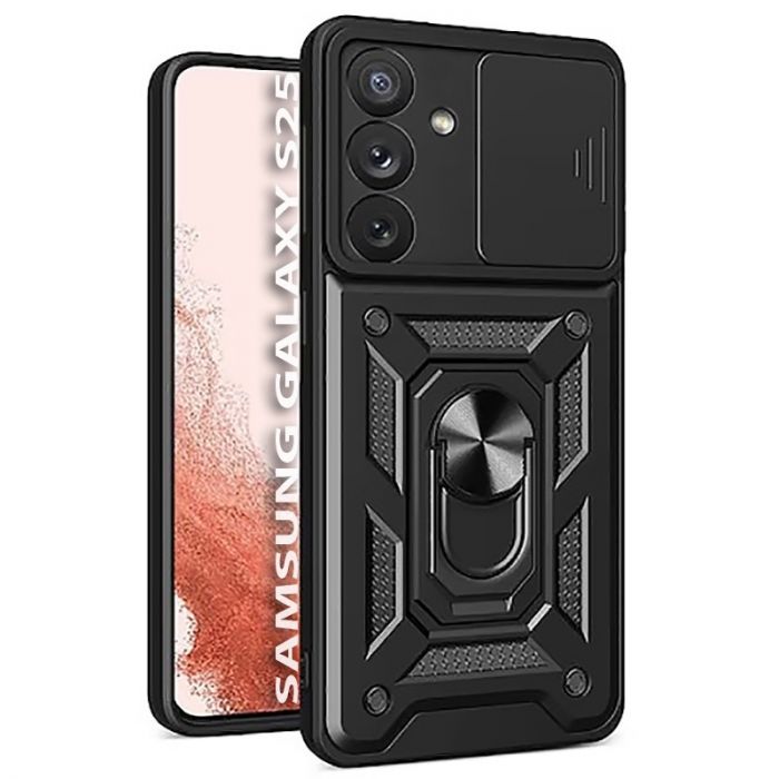 Чохол-накладка BeCover Military для Samsung Galaxy S25 SM-S931 Black (712877)