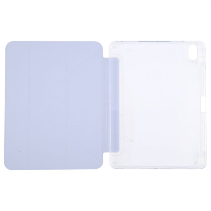 Чохол-книжка BeCover Ultra Slim Origami Transparent з кріпленням Apple для Apple iPad Mini 6 2021 Purple (712933)