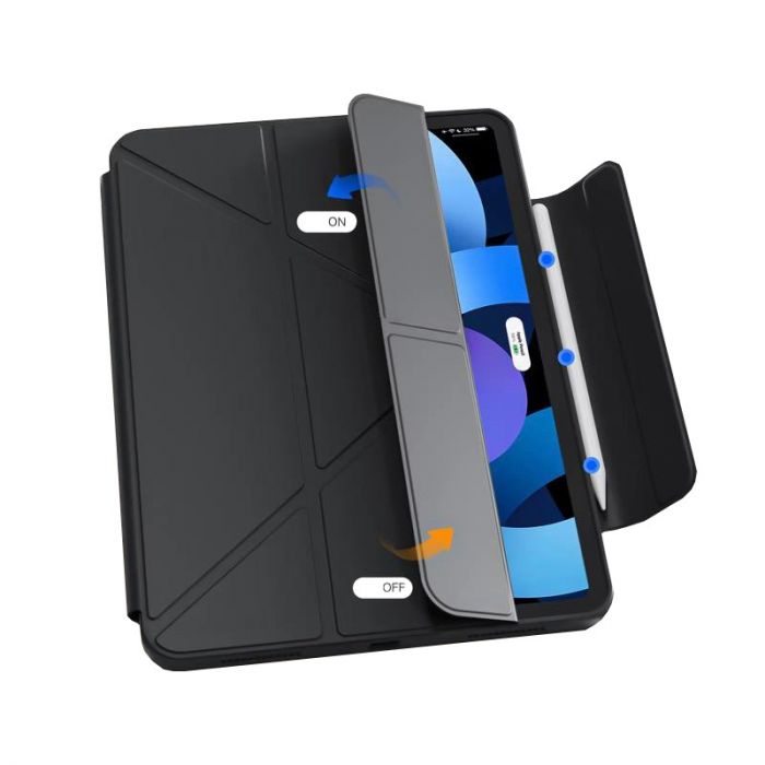 Чохол-книжка BeCover Ultra Slim Origami Flex для Apple iPad Pro 12.9 (2020/2021/2022) Black (712979)