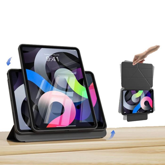 Чохол-книжка BeCover Ultra Slim Origami Flex для Apple iPad Pro 12.9 (2020/2021/2022) Black (712979)