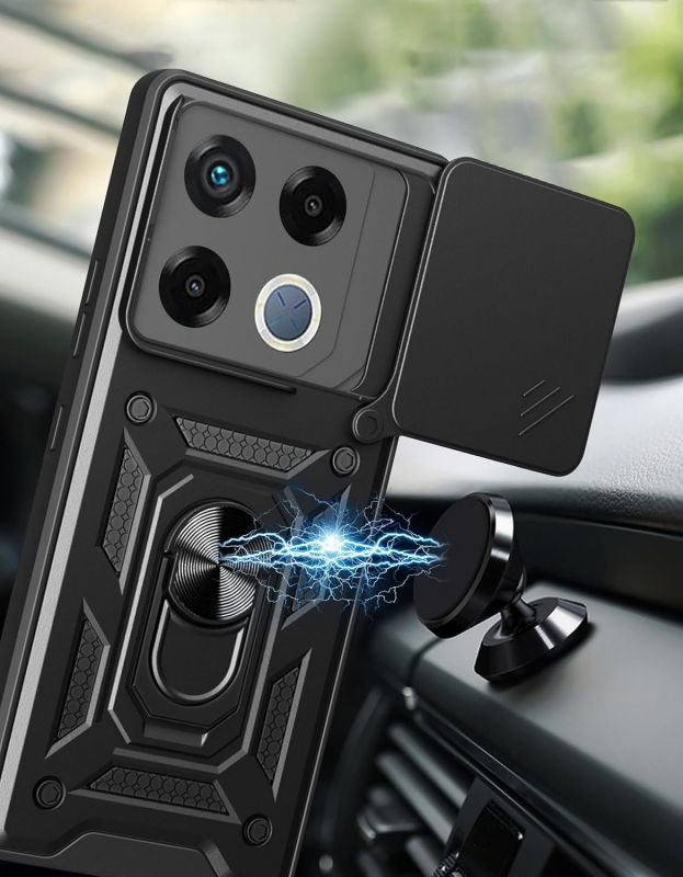 Чохол-накладка BeCover Military для Infinix GT 20 Pro (X6871) Black (713045)