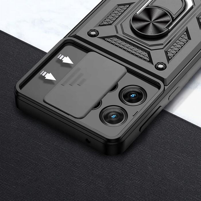 Чохол-накладка BeCover Military для Motorola Edge 50 Neo Black (713051)