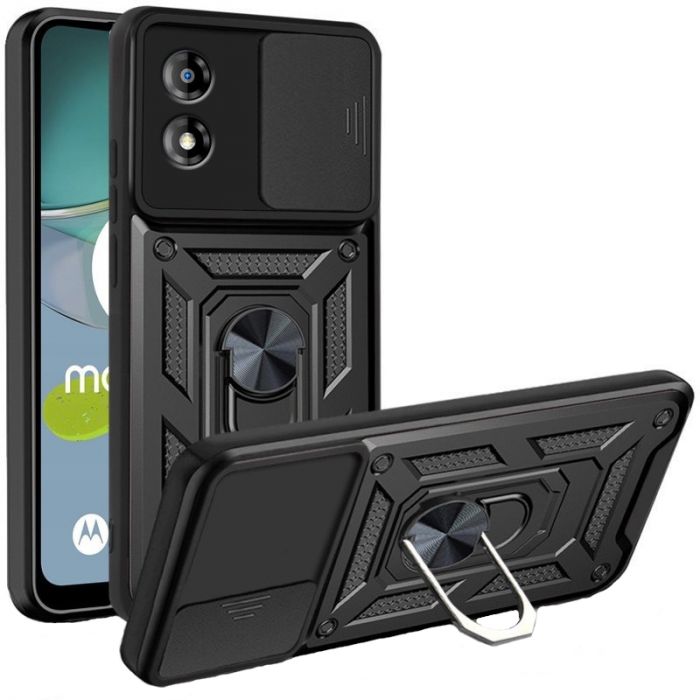 Чохол-накладка BeCover Military для Motorola Moto E14 Black (713052)