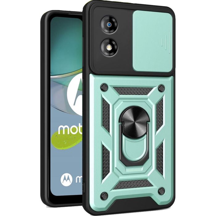 Чохол-накладка BeCover Military для Motorola Moto E14 Dark Green (713054)