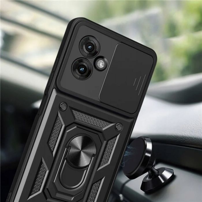 Чохол-накладка BeCover Military для Motorola Moto G55 Black (713056)