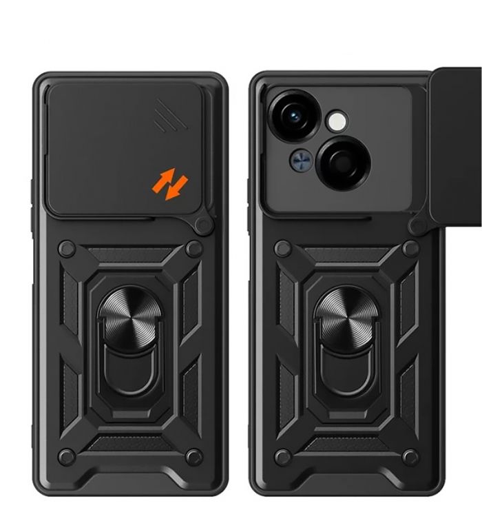 Чохол-накладка BeCover Military для Tecno Spark Go 1 (KL4) Black (713073)