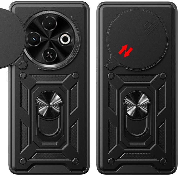 Чохол-накладка BeCover Military для Tecno Spark 30C 4G Black (713074)