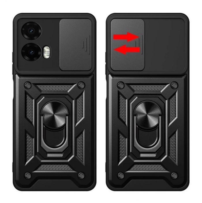 Чохол-накладка BeCover Military для Motorola Moto G35 Black (713089)