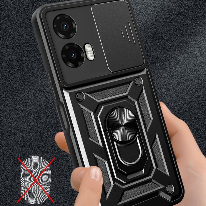 Чохол-накладка BeCover Military для Motorola Moto G35 Black (713089)