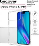 Чохол-накладка BeCover для Apple iPhone 17 Pro Transparancy (713761)