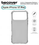 Чохол-накладка BeCover Anti-Shock для Apple iPhone 17 Pro Grey (713798)
