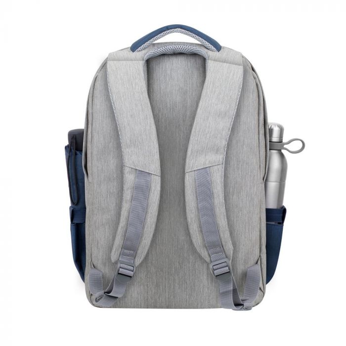 Рюкзак Rivacase Prater 7567 17.3" Grey/Dark Blue