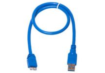 Кабель PowerPlant (KD00AS1230) USB3.0(AM)-MicroUSB3.0(BM), 0.5м, Blue