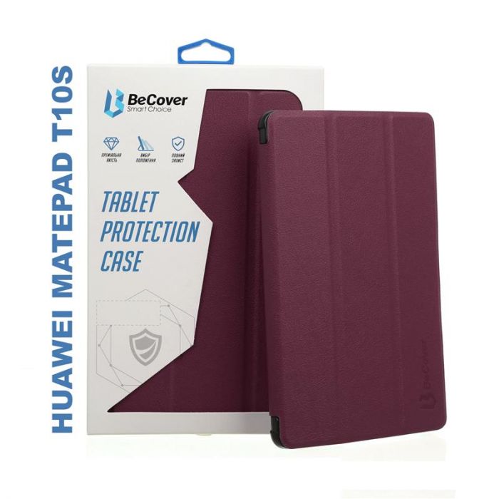 Чохол-книжка BeCover Smart Case для Huawei MatePad T 10s/T 10s (2nd Gen) Red Wine (705405)