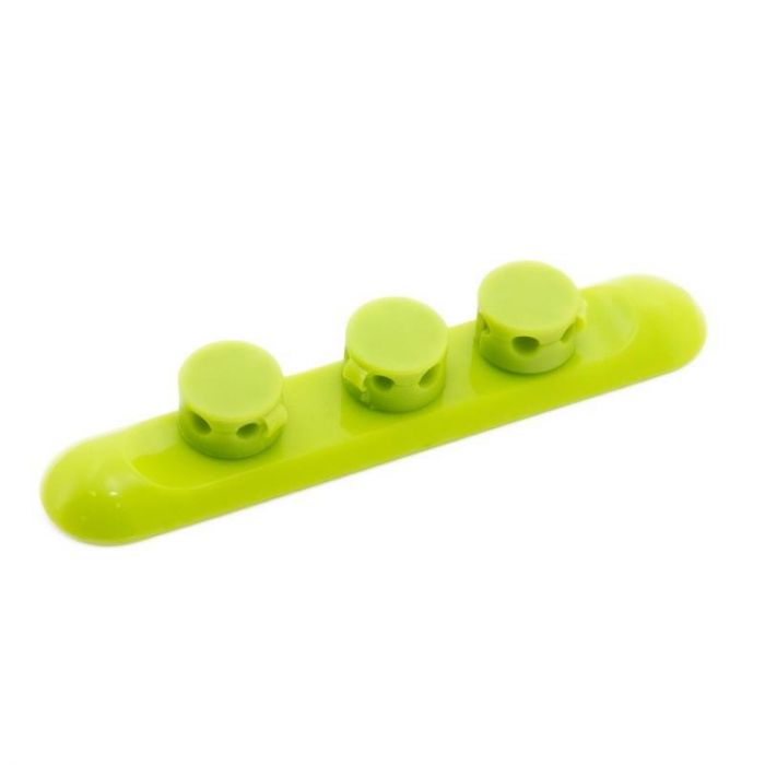 Органайзер для кабеля магнітний Extradigital Cable Clips CC-952 Green (KBC1704)