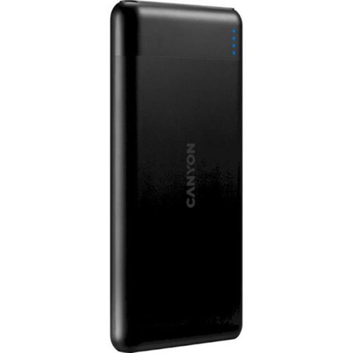 Універсальна мобільна батарея Canyon 10000mAh Black (CNE-CPB1007B)