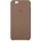 Чохол Apple Leather Case для iPhone 6 Plus/6S Plus Brown (MGQR2)