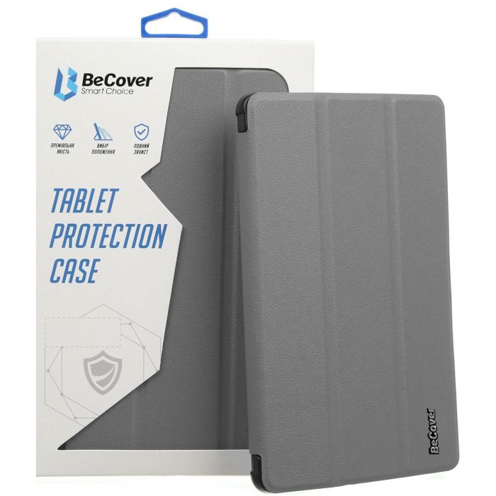 Чохол-книжка BeCover Flexible TPU Mate для Lenovo Tab M10 Plus TB-125F (3rd Gen)/K10 Pro TB-226 Grey (712525)