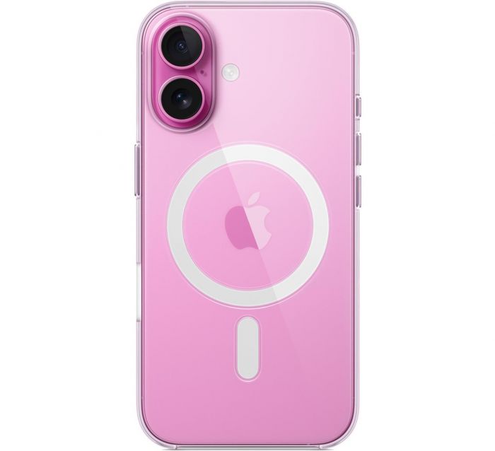 Чохол-накладка Apple Clear Case with MagSafe для Apple iPhone 16 Transparent (MA6A4)