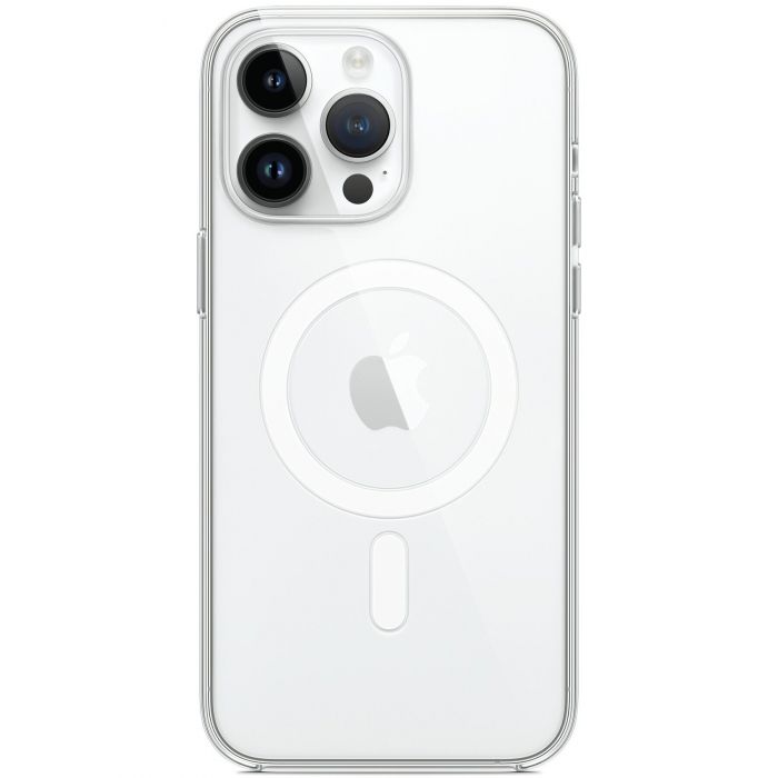 Чохол-накладка Apple Clear Case with MagSafe для Apple iPhone 14 Pro Max Transparent (MPU73)
