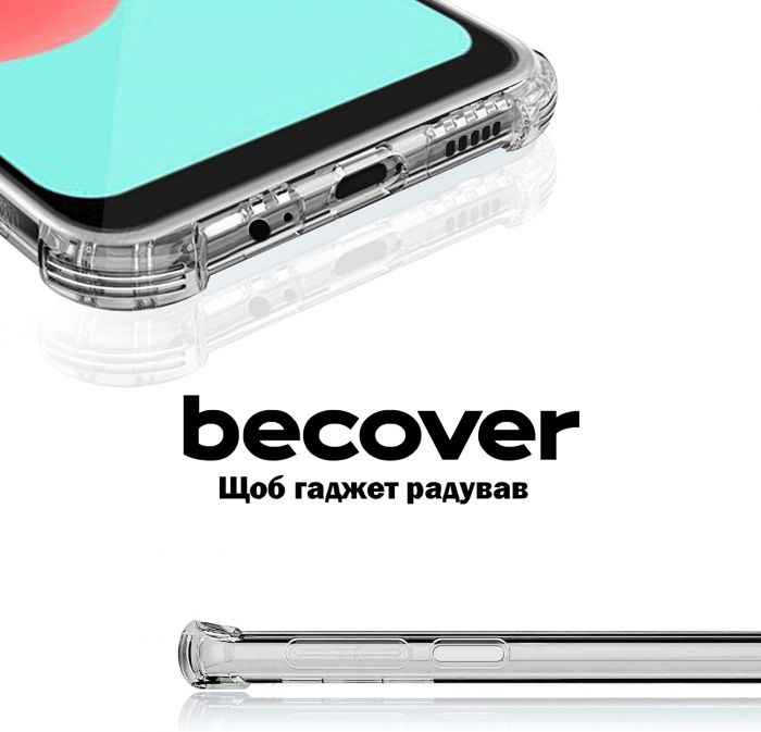 Чохол-накладка BeCover Anti-Shock для Xiaomi Redmi Note 14 Pro Plus 5G Clear (712788)