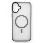 Чохол-накладка BeCover Metal Buttons Case MagSafe для Apple iPhone 16 Plus Gray (712095)