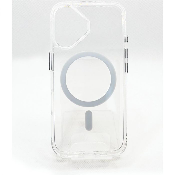 Чохол-накладка BeCover Space Case MagSafe для Apple iPhone 16 Transparancy (712102)